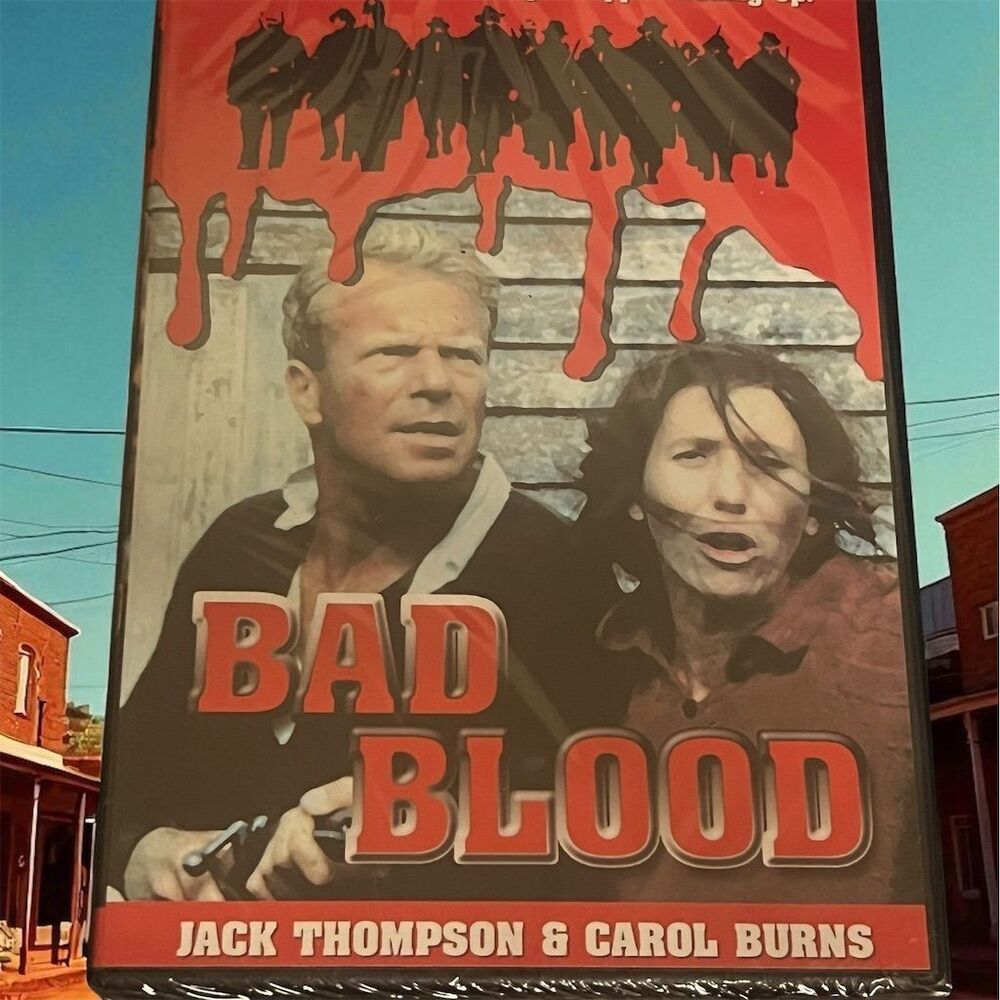 Bad Blood DVD 1981 Jack Thompson Carol Burns Drama True Crime Movie Region 0 USA